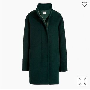 J Crew City Coat ( Item AB945 ) in Dark Forest Green